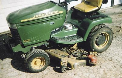 He Turned His Riding Mower Into A Giant Weed Eater